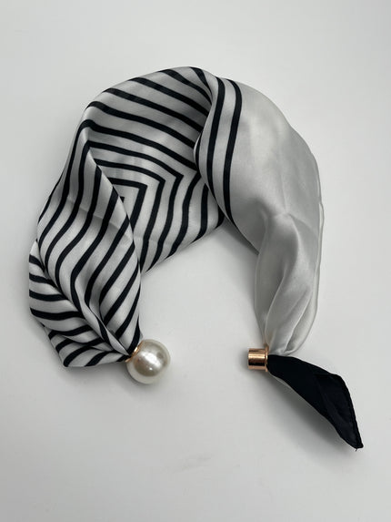 Tuch mit Magnetverschluss Streifen Art. 7148