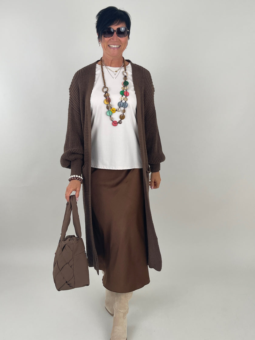 Cardigan Ballon-Ärmel in versch. Farben Artikel 6096