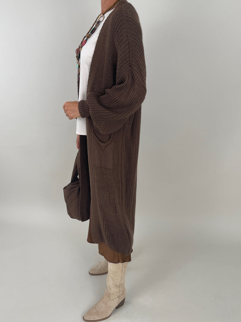 Cardigan Ballon-Ärmel in versch. Farben Artikel 6096