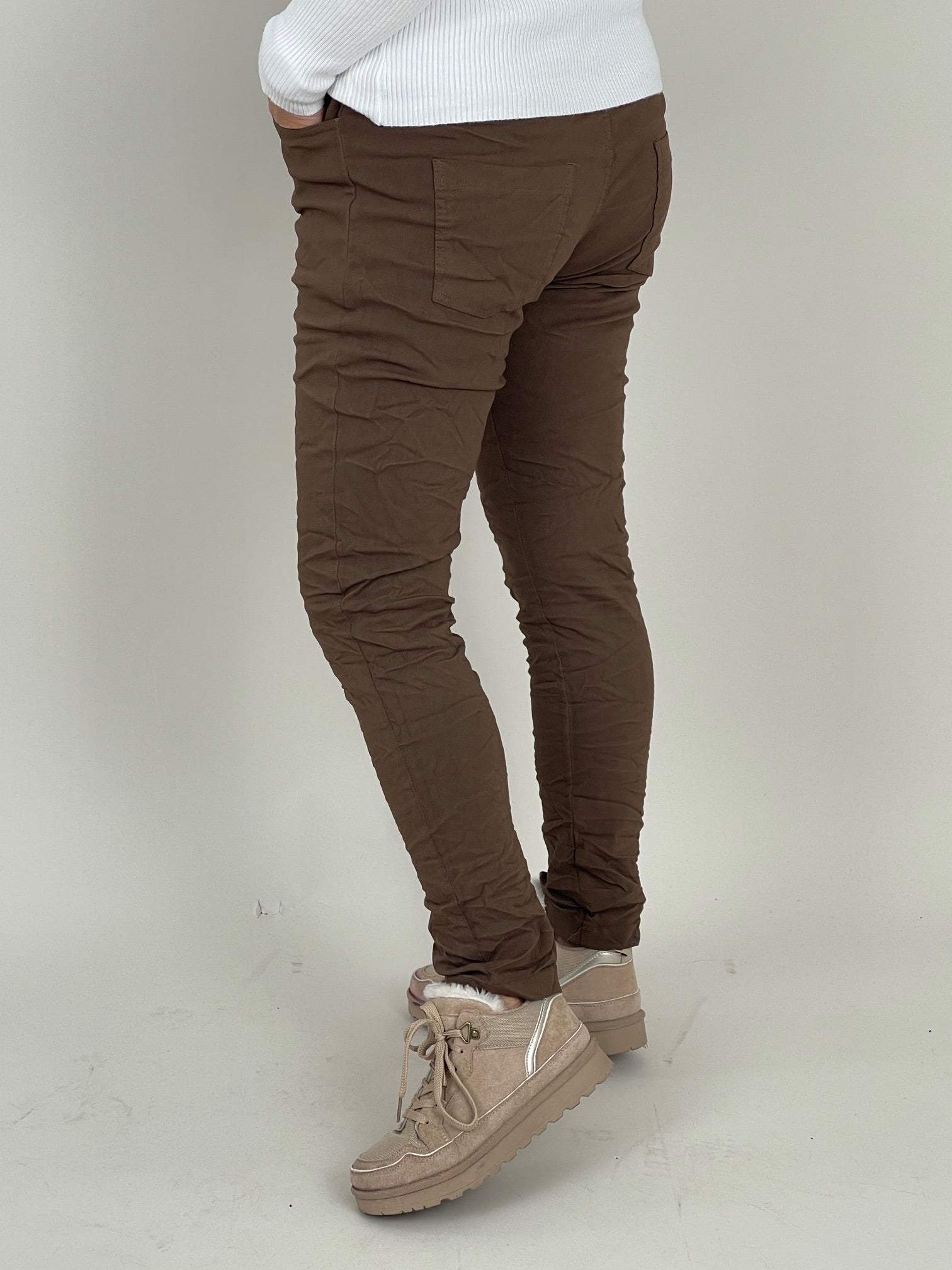 Jogpants Uni in Mokka Artikel 6250