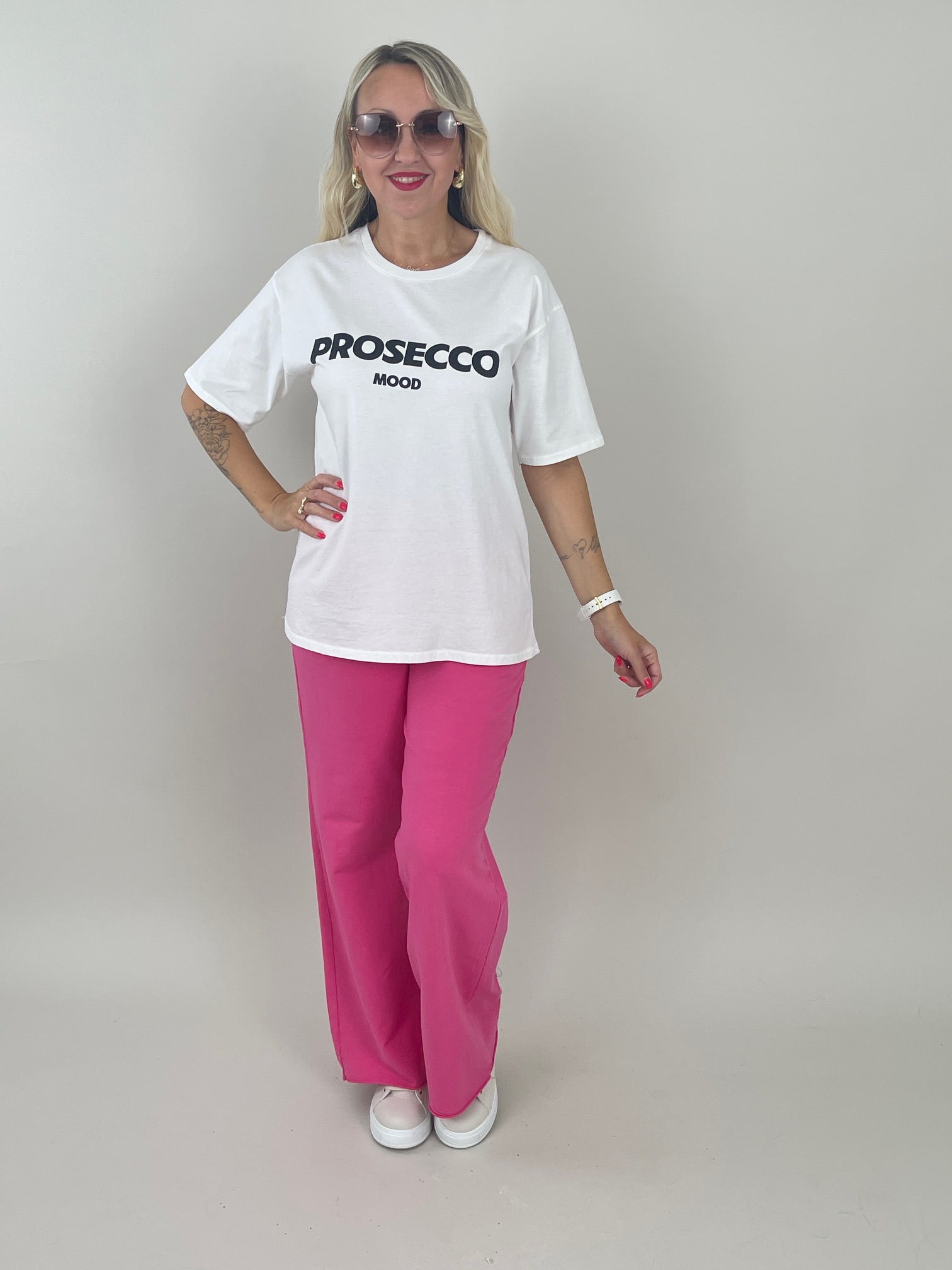 Marlene Sweathose Uni in Pink Artikel 6215