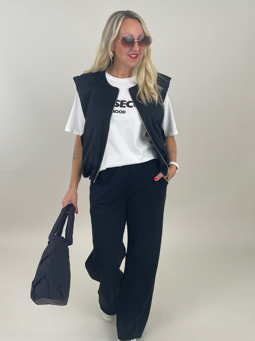 Marlene Sweathose Uni in Schwarz Artikel 6214