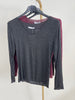 Langarmshirt Uni/Glitzer in versch. Farben Artikel 6548