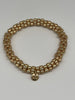 Armband goldfarbene Glieder Artikel 6234