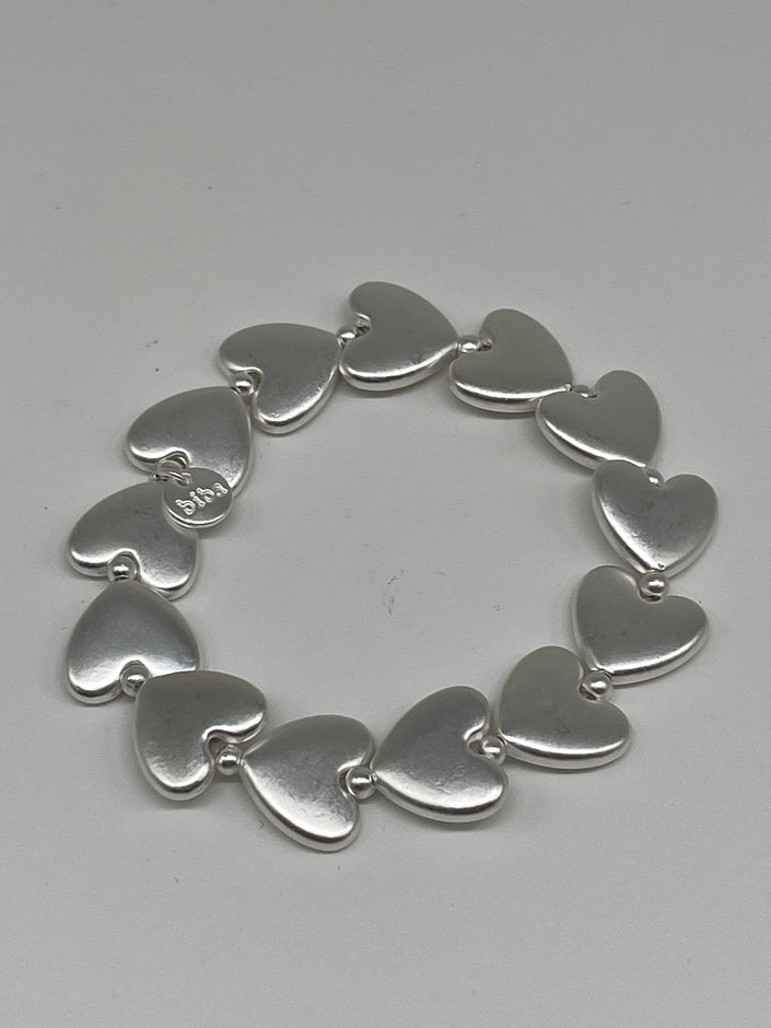 Armband Herzen in Silber Artikel 6238