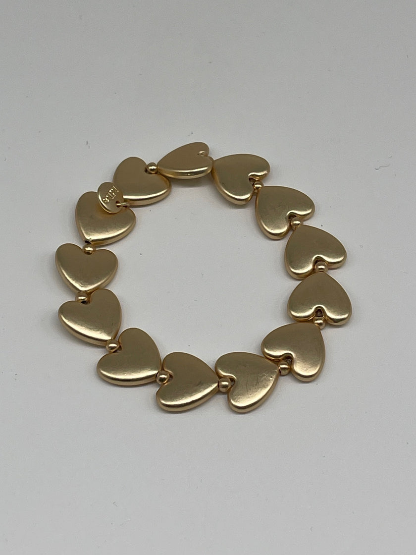 Armband Herzen in Gold Artikel 6237