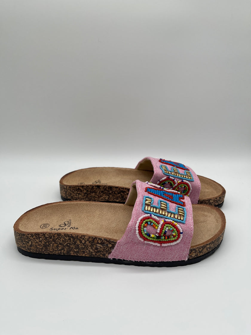 Pantolette Beach in Candypink Artikel 5172
