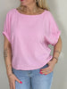 Blusenshirt Uni in versch. Farben Artikel 5784