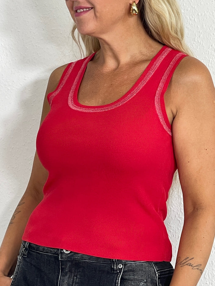 Top Feinstrick mit Glitzer in versch. Farben Artikel 5190