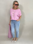 Blusenshirt Uni in versch. Farben Artikel 5784