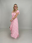 Kleid Flower in Rosa/Pink
