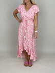 Kleid Flower in Rosa/Pink