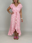 Kleid Flower in Rosa/Pink