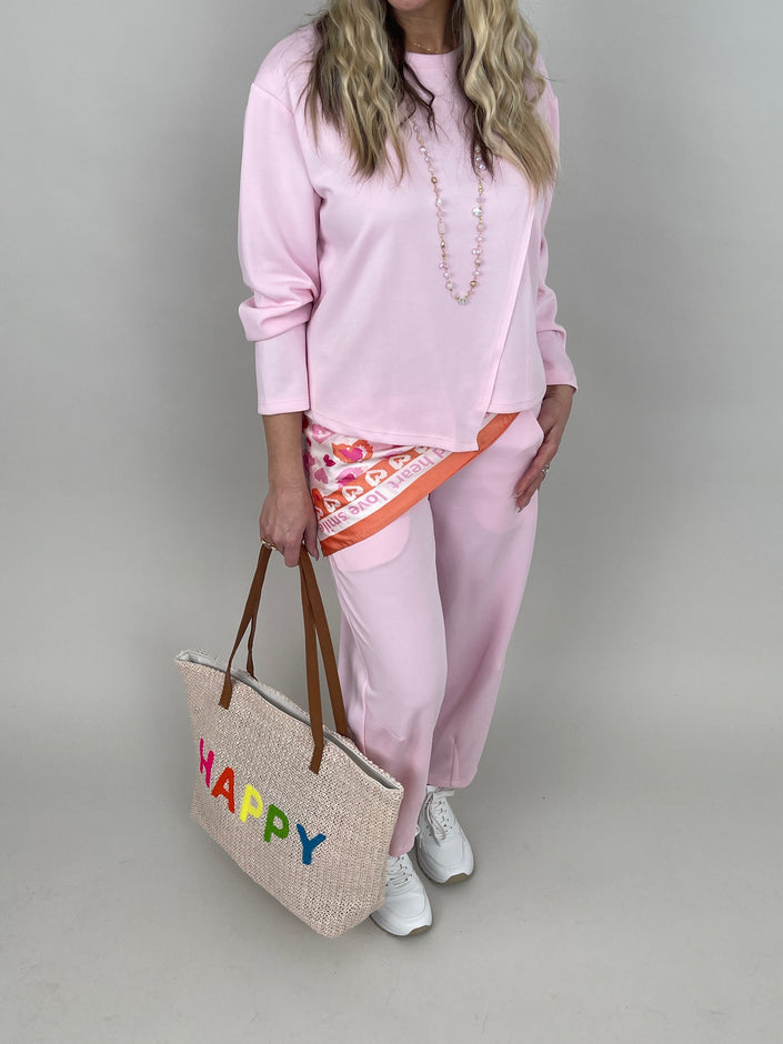 Sweatshirt Soft in Rosa