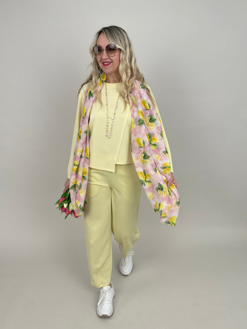 Sweatshirt Soft in Gelb