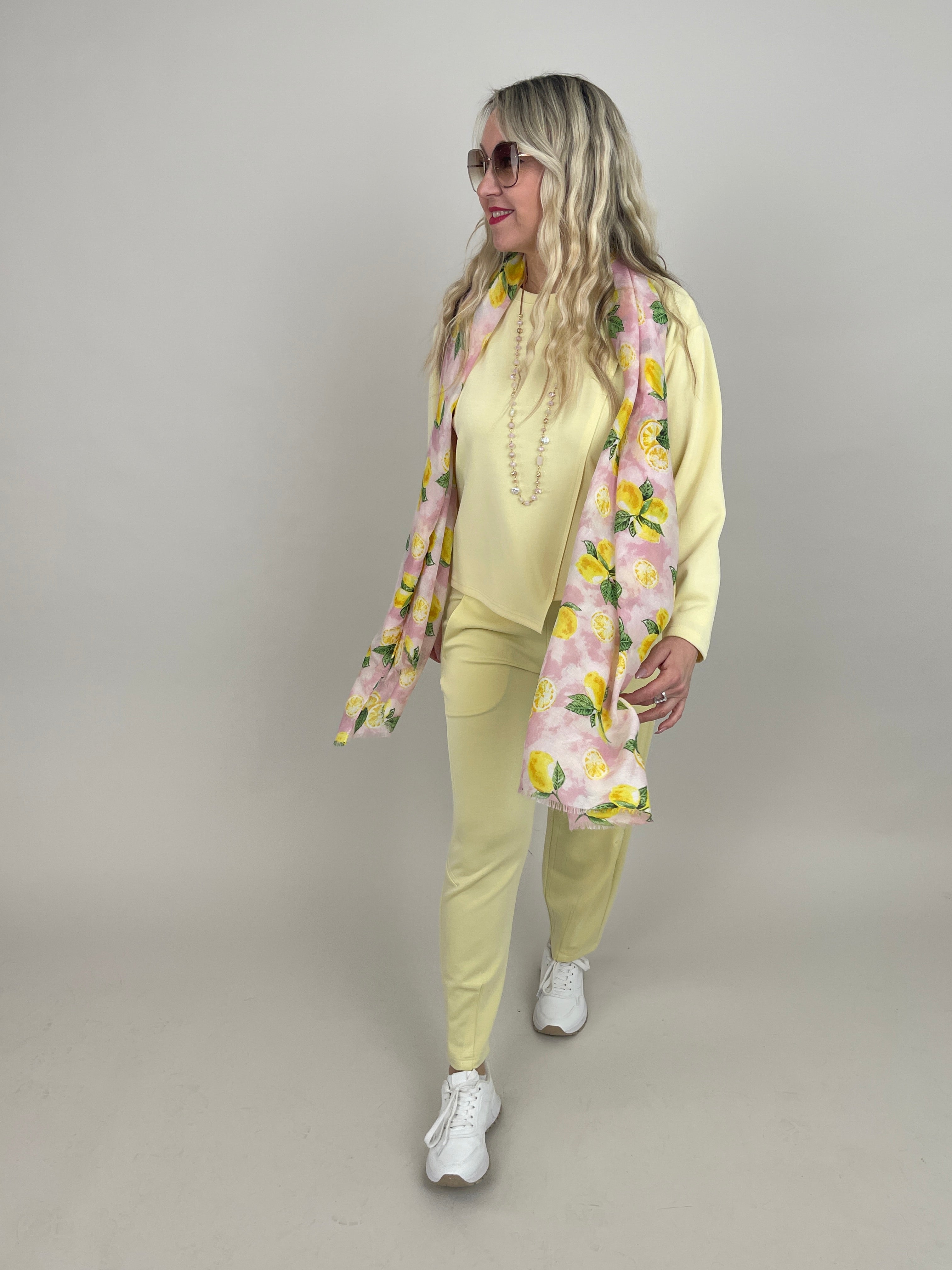 Sweatshirt Soft in Gelb