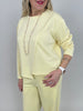 Sweatshirt Soft in Gelb
