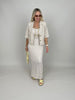 Kleid Spitze in Beige