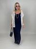 Kleid Spitze in Marine