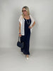 Kleid Spitze in Marine