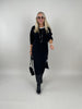 Kleid mit Streifen in Schwarz Artikel 6268