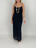 Kleid Spitze in Schwarz