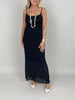 Kleid Spitze in Schwarz