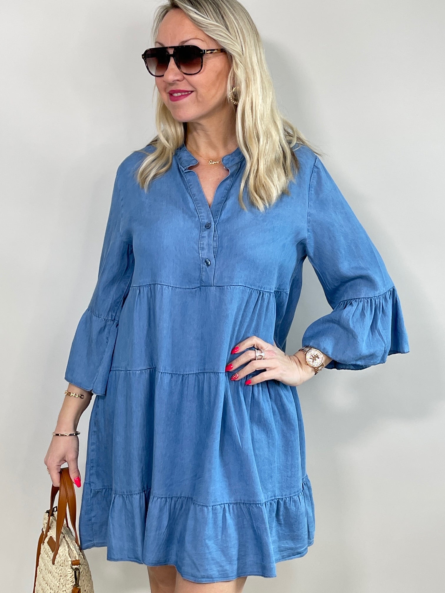 Tunika in Jeans-Optik Artikel 5796