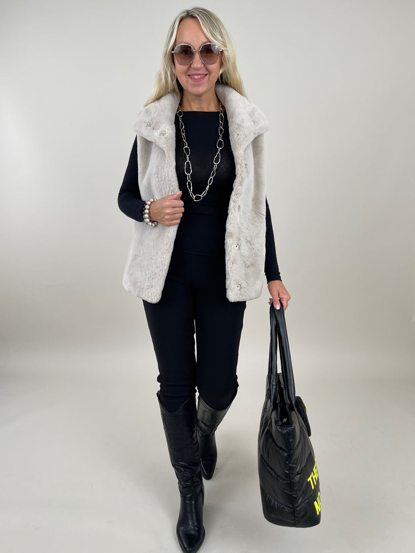 Weste Kunstpelz von Rino&Pelle in Birch Artikel RP6287