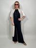 Longcardigan Kurzarm mit Rückenprint Artikel 5821