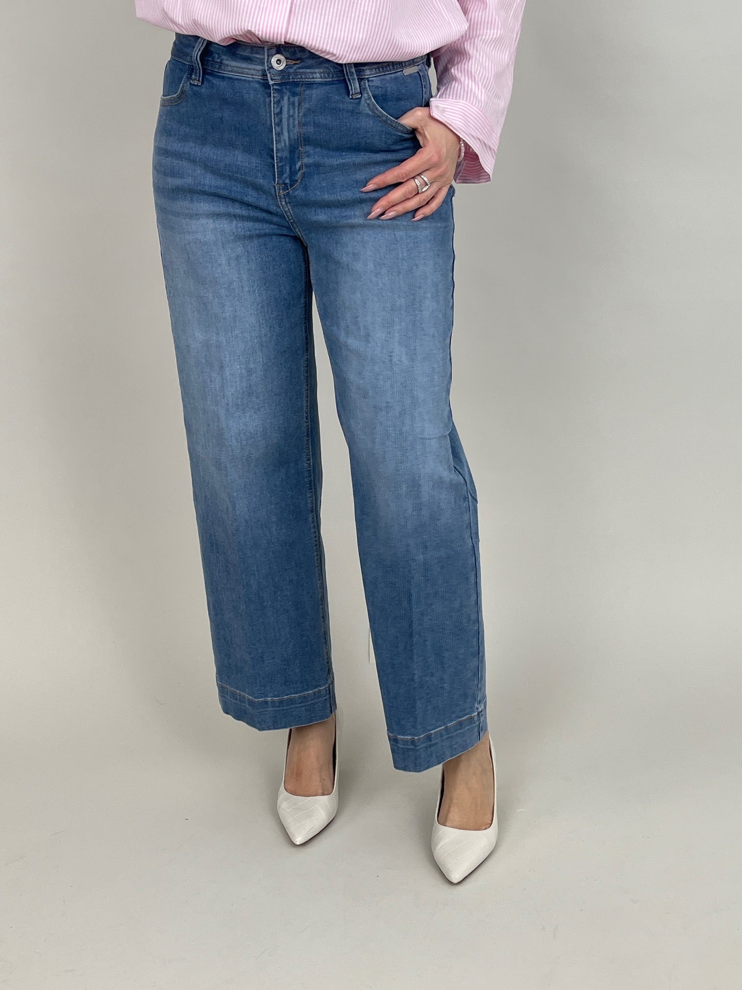 Jeans 7/8 Mid Stone