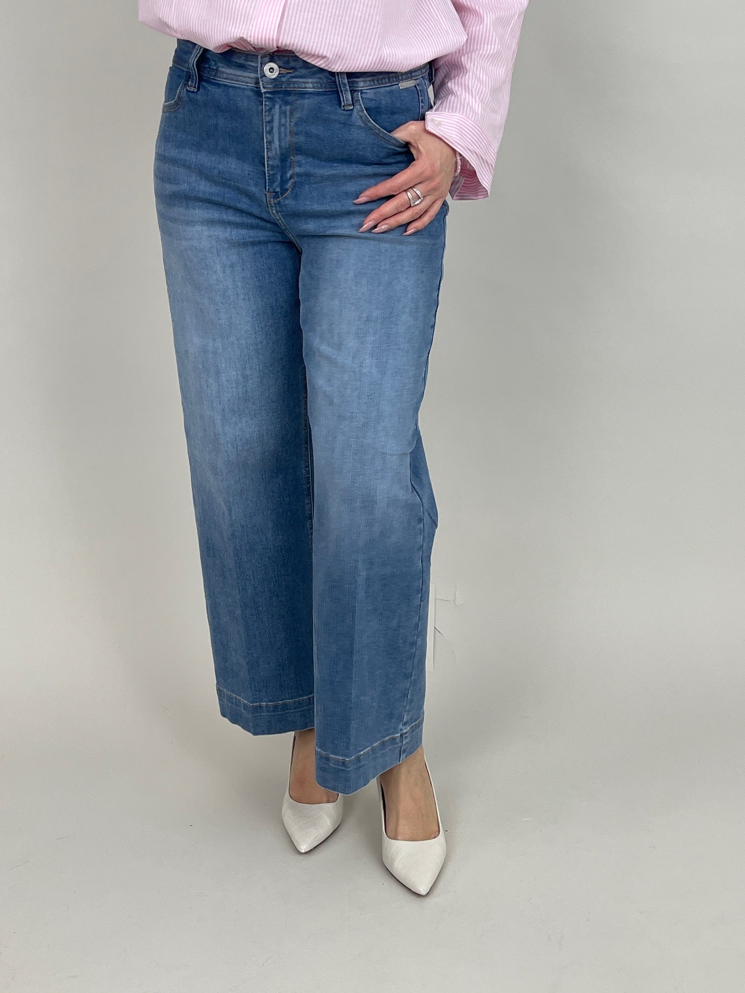Jeans 7/8 Mid Stone