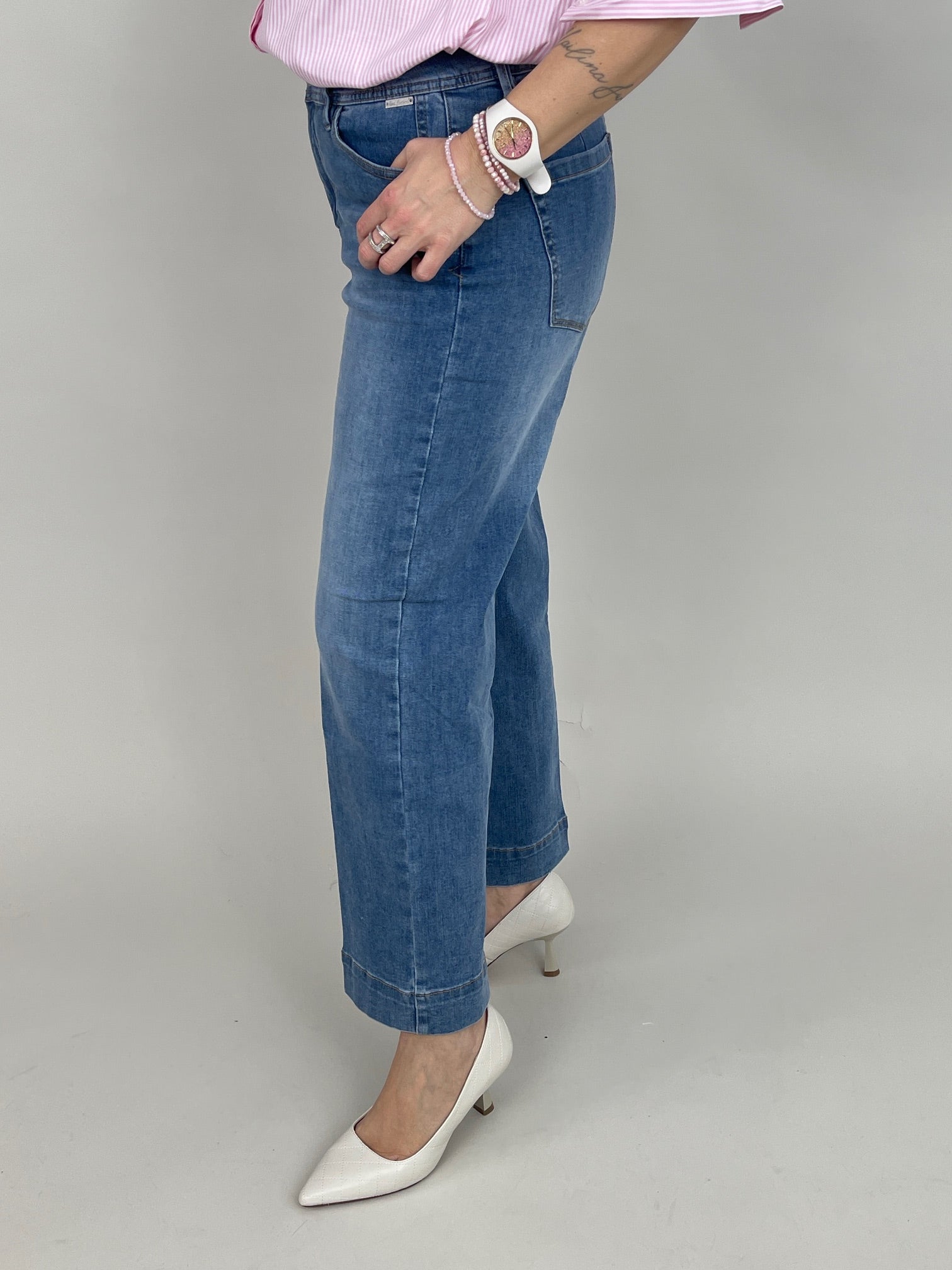 Jeans 7/8 Mid Stone
