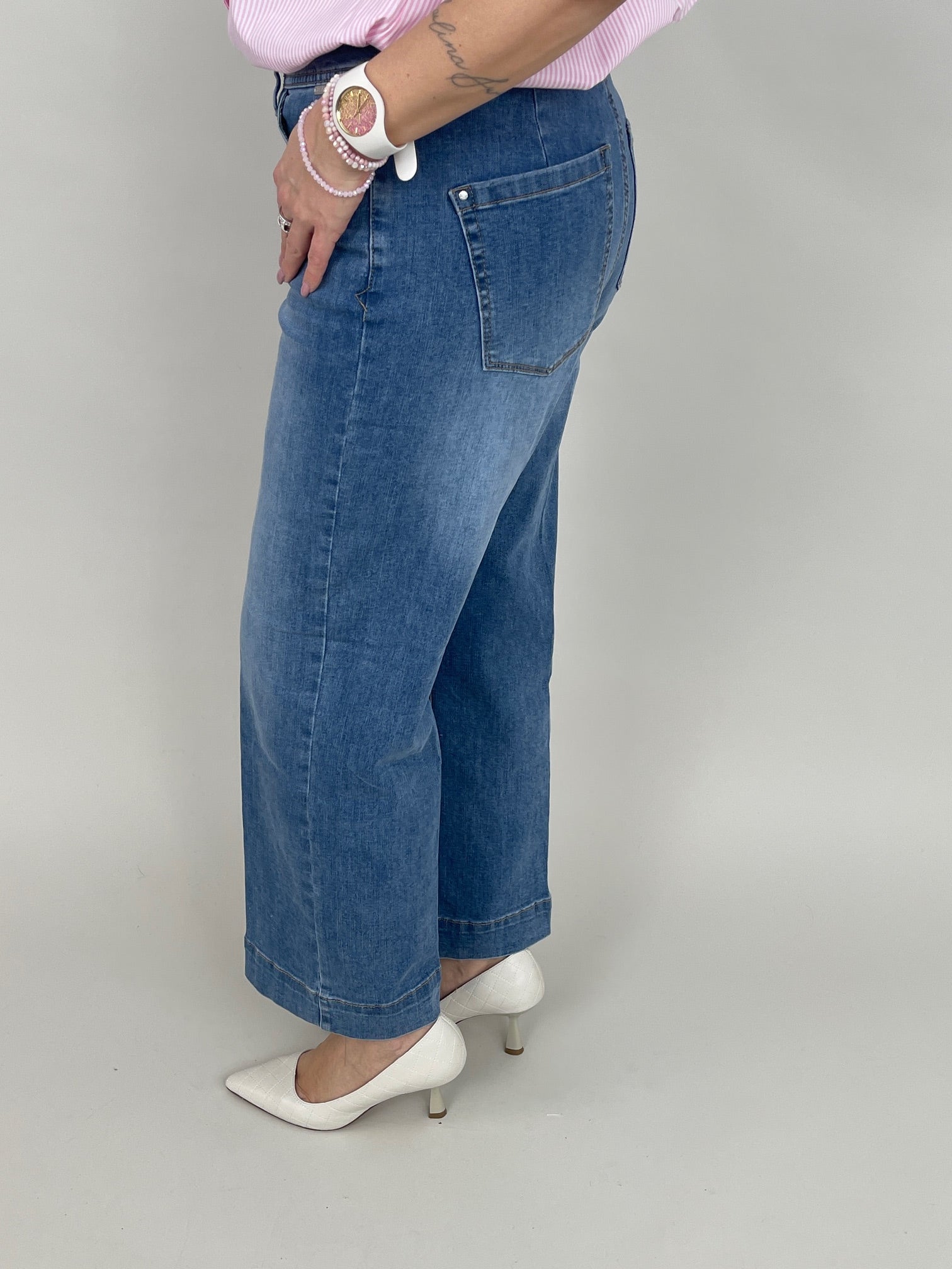 Jeans 7/8 Mid Stone
