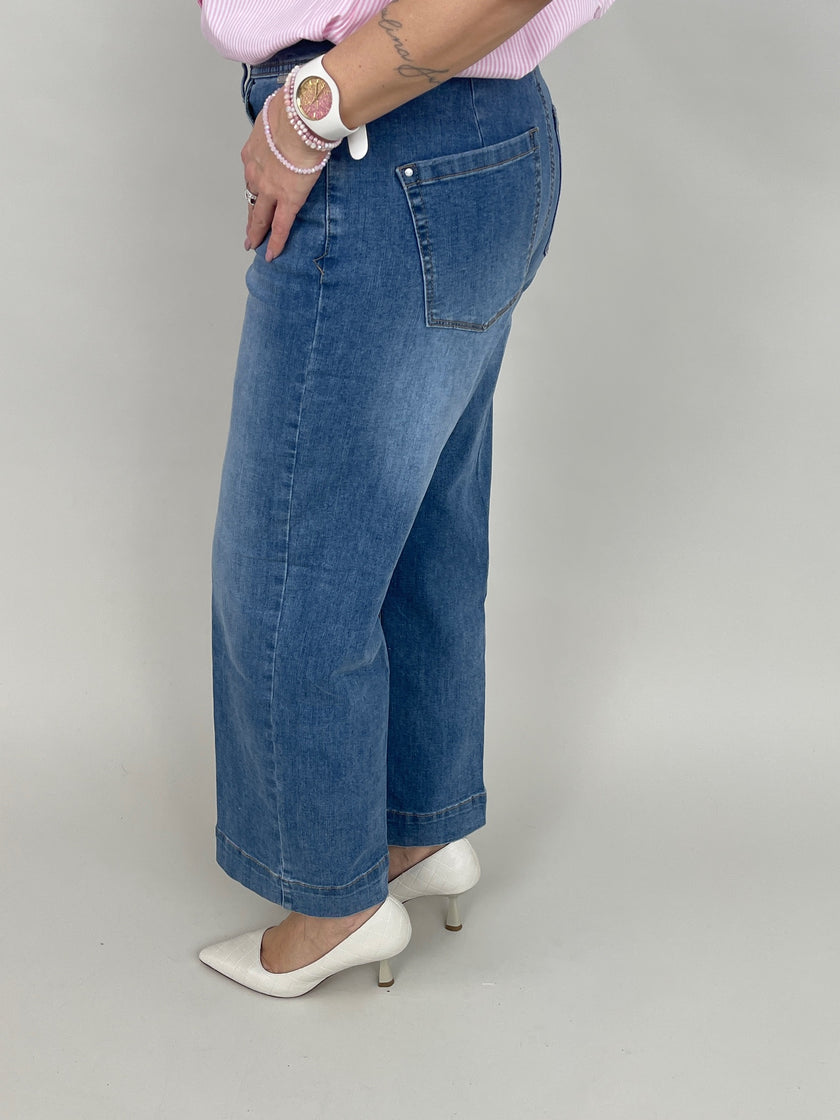 Jeans 7/8 Mid Stone
