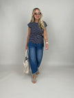 Jeans Barrel Highwaist in Blau