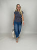 Jeans Barrel Highwaist in Blau