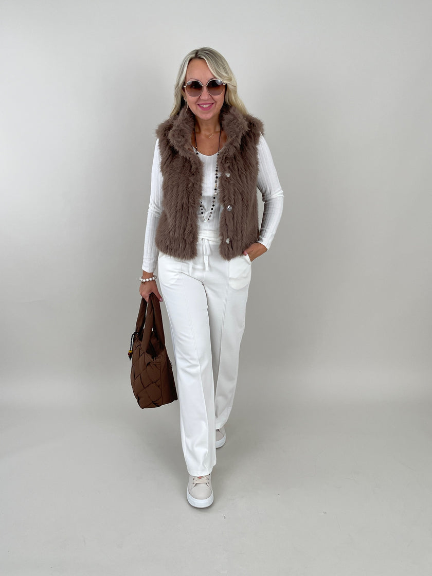 Weste von Rino&Pelle in Toffee Artikel RP6289