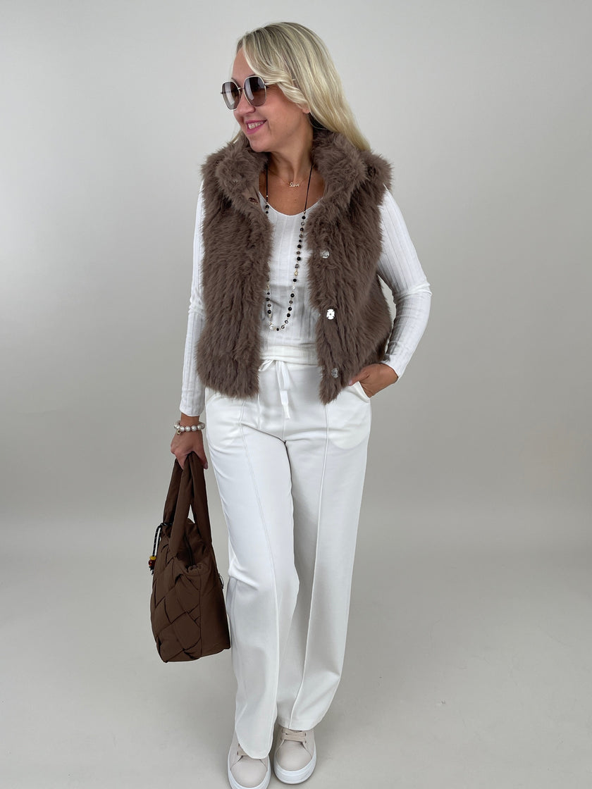 Weste von Rino&Pelle in Toffee Artikel RP6289