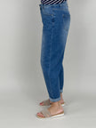 Jeans Barrel Highwaist in Blau