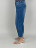 Jeans Barrel Highwaist in Blau