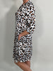 Kleid Satin-Optik Leo in versch. Farben 5837