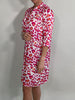 Kleid Satin-Optik Leo in versch. Farben 5837