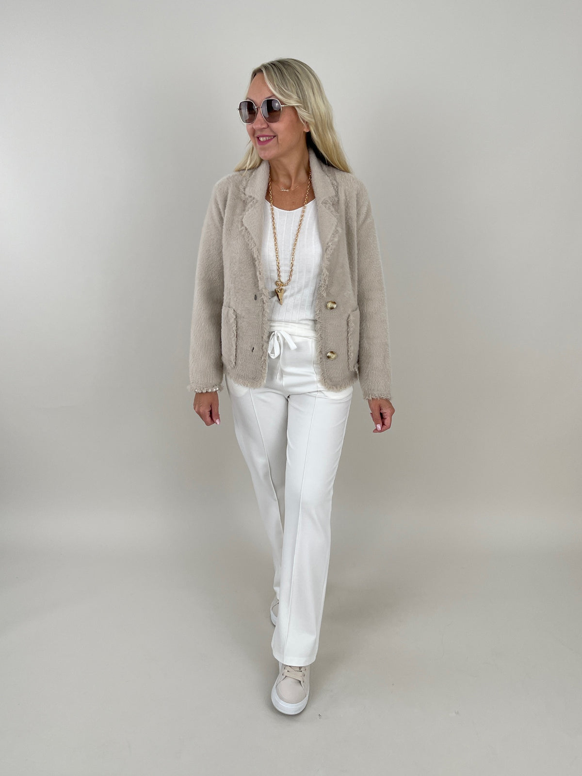Jacke Sena von Rino&Pelle in Stone