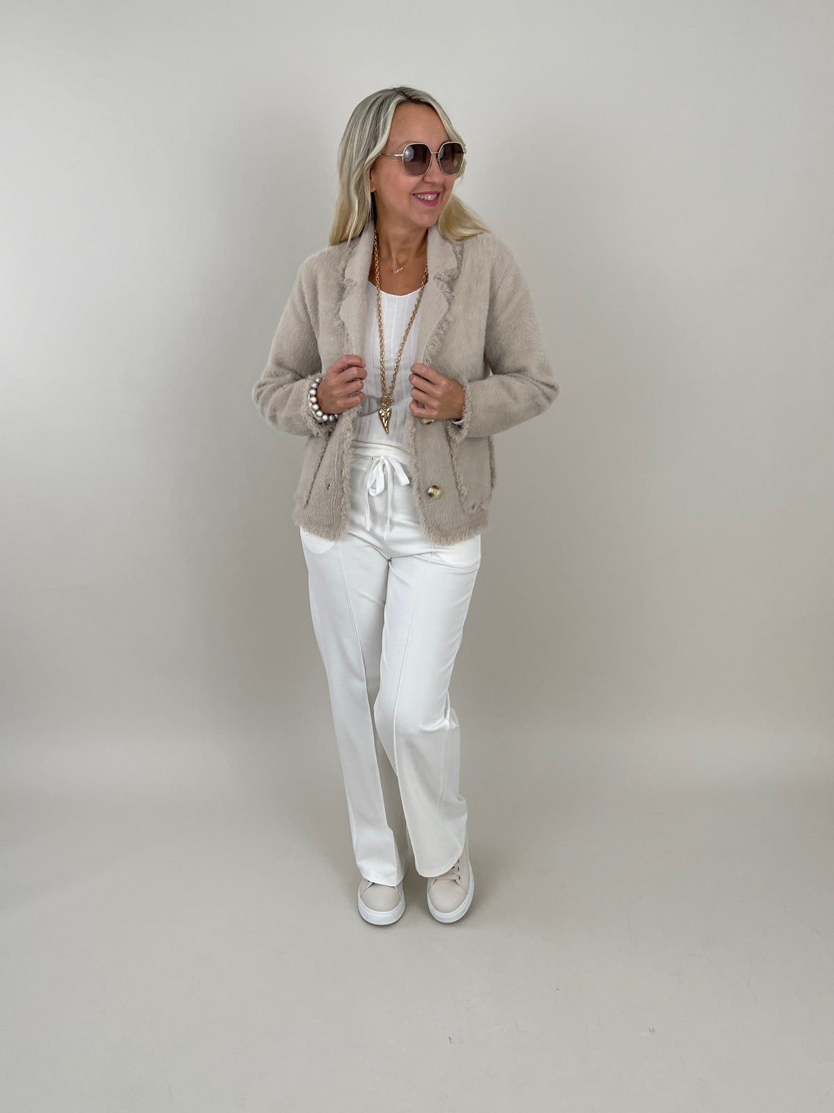 Jacke Sena von Rino&Pelle in Stone