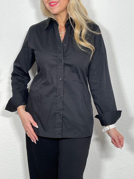Bluse Classic schwarz Artikel 1572