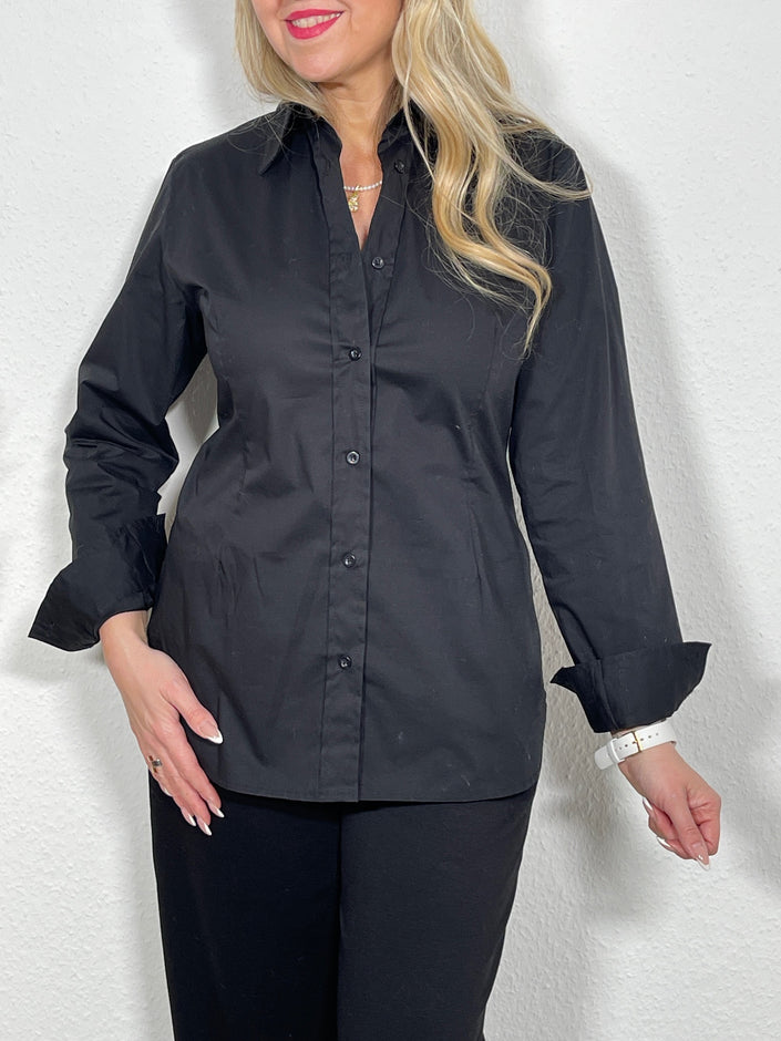 Bluse Classic schwarz Artikel 1572