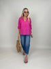 Bluse Leo Muster in Pink