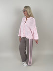 Cardigan Goldknöpfe in Rosa Artikel 6259