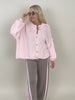 Cardigan Goldknöpfe in Rosa Artikel 6259